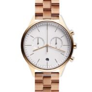 C39 Women’s chronograph watch in PVD satin gold - Image 16